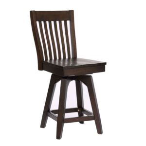 Choices Black Oak Mission Counter Stool