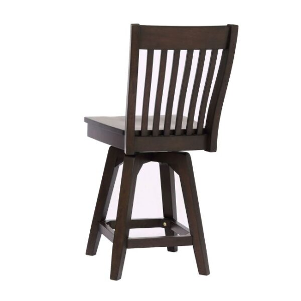 Choices Black Oak Mission Counter Stool - Image 3