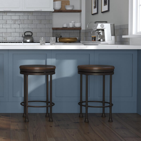 Casselberry Metal Bar Height Stool - Image 4
