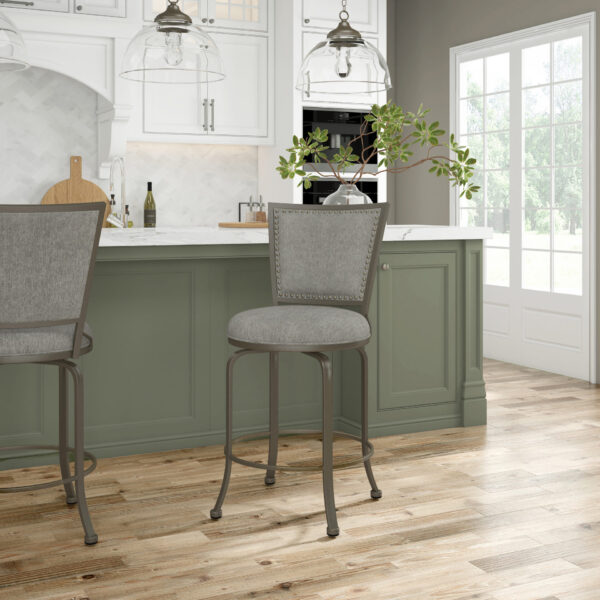 Belle Grove Swivel Bar Stool - Image 2