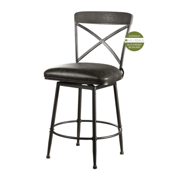 Decker Swivel Counter Stool