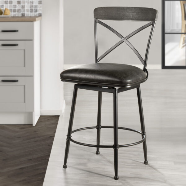 Decker Swivel Counter Stool - Image 5
