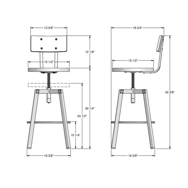 Architect Stool - Image 5