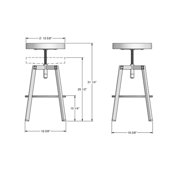 Architect Stool - Image 6