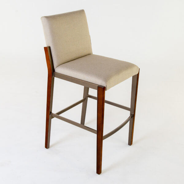 Jayne Upholstered Barstool - Image 3