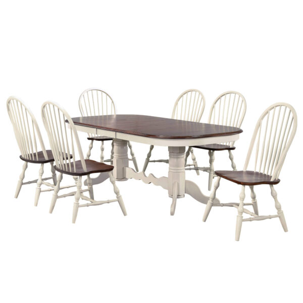 Andrews Double Butterfly Leaf Dining Set