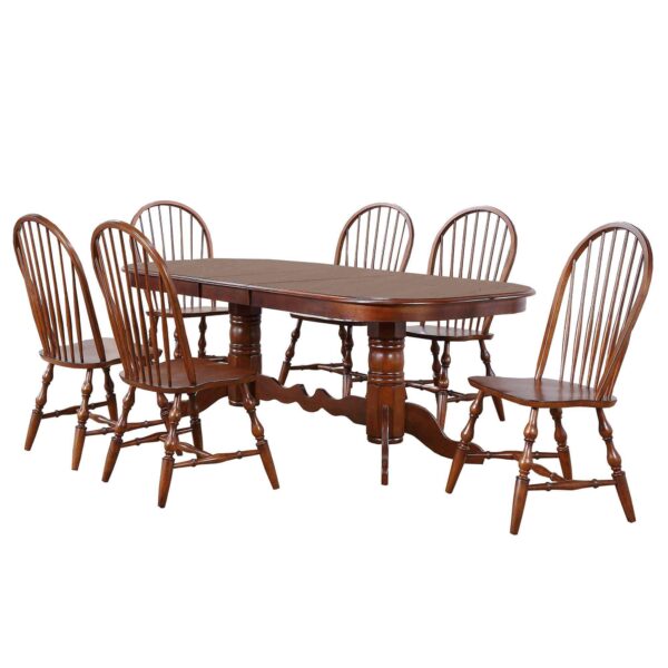 Andrews Double Butterfly Leaf Dining Set - Image 6