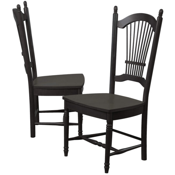 Black Cherry Butterfly Leaf Dining Set - Image 4