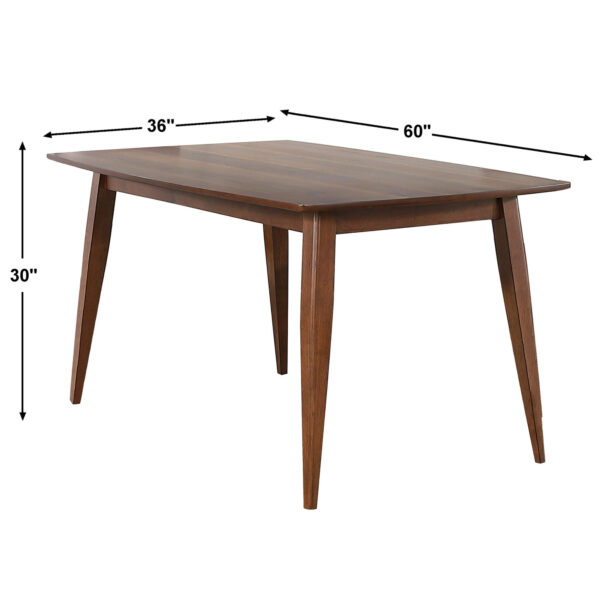 Mid Century Dining Table Set - Image 6