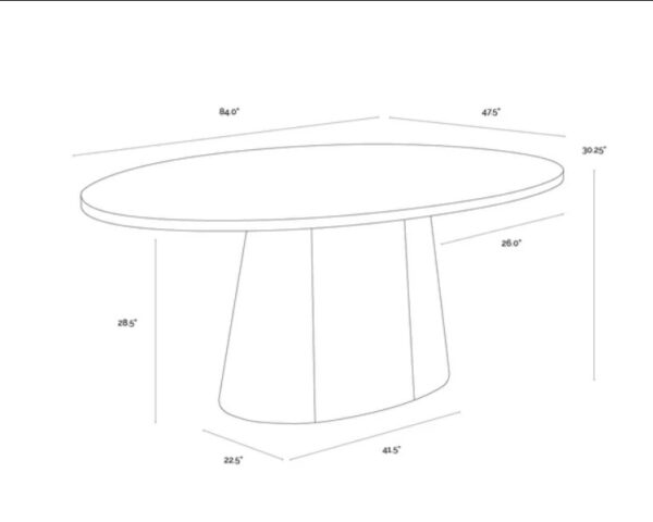 Elina Dining Table - Image 5