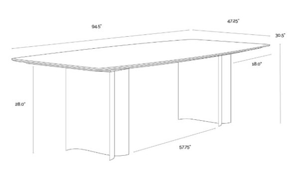 Astara Dining Table - Image 5