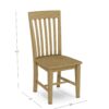 Tall Mission Side Chair - Image 2